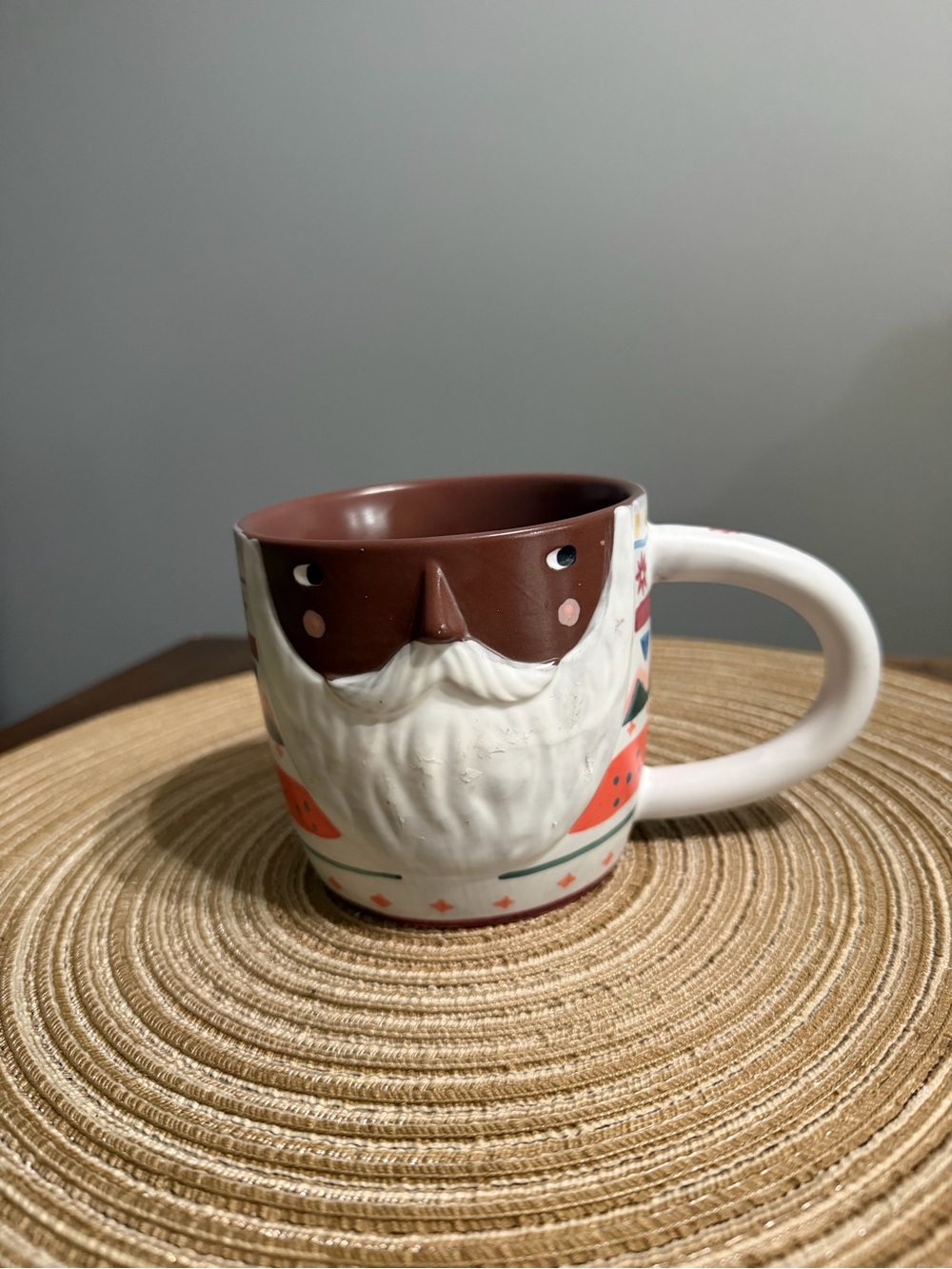 Anthropologie Fotini Tikkou Hsnd Painted Mug 15fl oz